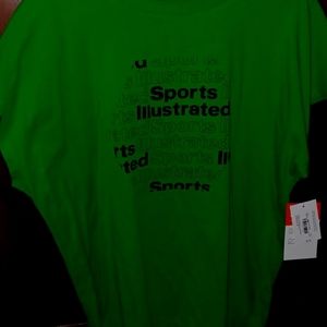 Sports Illustrated  Girls Size 16 t-shirt green